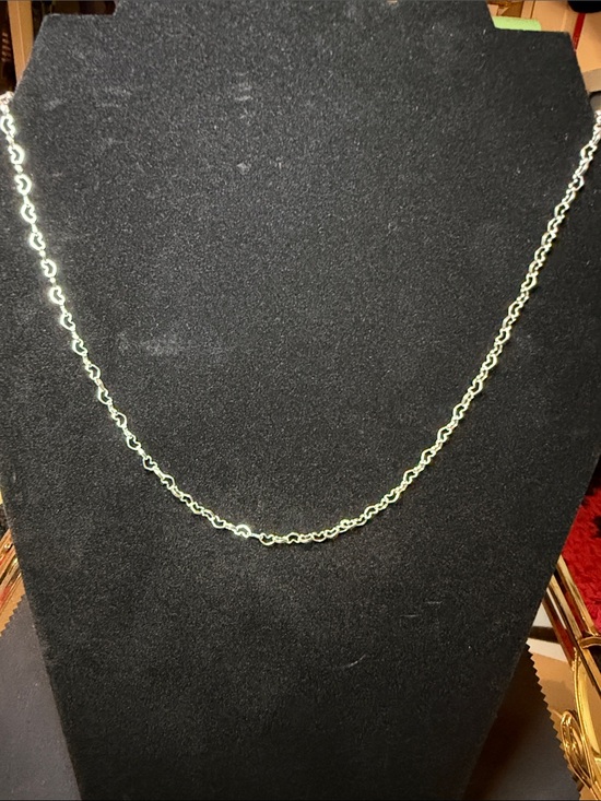 Barzel Jewelry - Barzel Sterling Silver heart Rope Chain Necklace - Silver
